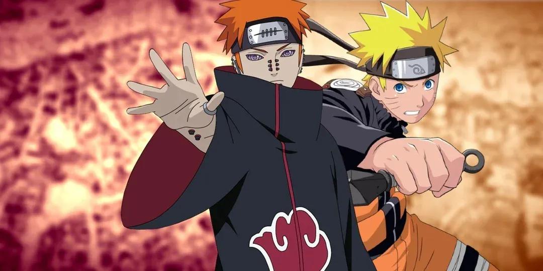 Pain and Naruto